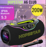 Boxa Portabila Hopestar A6 Club 200W, Water Proof + Microfon