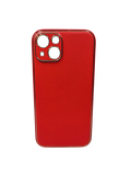 Husa Iphone 14 Luxury piele ecologica, antisoc Rosu
