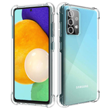 Husa Samsung A23  silicon antisoc, protectie camere si butoane Transparent