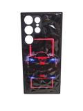 Husa Samsung S23 Ultra design 3D , protectie butoane Negru