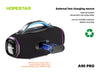 Boxa Portabila HOPESTAR A90 PRO 700W, Bluetooth 5.4, IPX6, RGB, Karaoke, 2 microfoane wireless