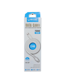 Cablu incarcare Fast Charge TD LTE 2.4A USB - Tip C 1 metru Alb