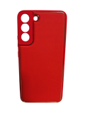 Husa Samsung S22 Plus piele ecologica, protectie camere, margini anti alunecare Rosu