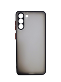 Husa Samsung S21 Plus silicon , spate anti zgarieturi, protectie camere Negru