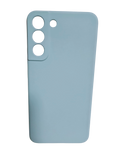 Husa Samsung S22 Plus silicon moale, protectie camere, interior material textil Turcoaz