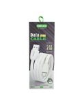 Cablu incarcare Fast Charge Gerlax 2.4A USB-Tip C ,2 metri Alb