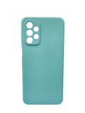 Husa Samsung A23   silicon, protectie butoane, interior material textil Turcoaz