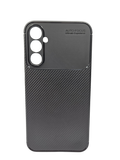 Husa Samsuung A34 silicon negru si textura carbon