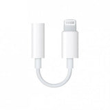 Adaptor Audio pentru Iphone cu iesire AUX casti de 3,5 mm Alb
