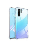 Husa Huawei P30 Pro silicon antisoc, protectie camere si butoane Transparent