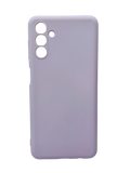 Husa Samsung A04s silicon moale, protectie camere ,interior material textil Mov