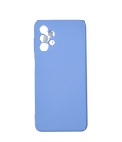 Husa Samsung A13  silicon , protectie butoane, interior material textil Lila