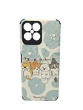 Husa Honor X8a silicon, antisoc, protectie camere si butoane model Tanning Dogs