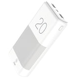 Baterie Externa SiGN Powerful, 20000mAh, 10W, 2 X USB-A, Alb