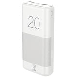 Baterie Externa SiGN Powerful, 20000mAh, 10W, 2 X USB-A, Alb