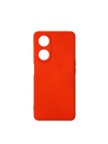 Husa Oppo A98 silicon moale, protectie camere si butoane, interior material textil Rosu