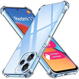 Husa Xiaomi Redmi 12 silicon antisoc, hard case, protectie camere si butoane Transparent