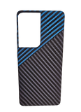 Husa Samsung S21 Ultra tip kevlar, slim case, protectie butoane