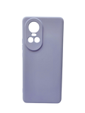 Husa Oppo Reno 10 Pro silicon moale, protectie camere si butoane, interior material textil Lila