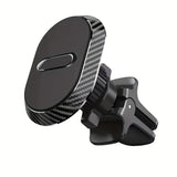 Suport magnetic pentru telefon auto B076, rotire 360 pentru aerisire Negru