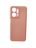 Husa Honor X7a silicon moale , protectie camere si butoane, interior material textil Roz Deschis