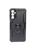 Husa Samsung A54 antisoc silicon, suport inel rotativ , protectie camera Negru