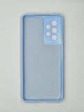 Husa Samsung A53  silicon moale, protectie camere ,interior material textil Bleo