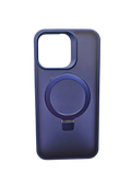 Husa Iphone 15 Plus Premium Anti Zgarieturi si suport telefon Albastru