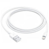 Cablu incarcare Fast Charge pentru Iphone USB-Iphone, 1 metru Alb