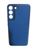 Husa Samsung S22 Plus piele ecologica, protectie camere, margini anti alunecare Albastru