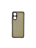 Husa Oppo A78 silicon, spate matuit antizgarieturi, protectie camere si butoane Negru