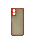 Husa Oppo A38 silicon, spate matuit antizgarieturi, protectie camere si butoane Rosu