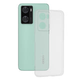 Husa Oppo A57s silicon, clear case, protectie camere si butoane Transparent