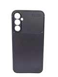 Husa Samsung A54 silicon, protectie camere si butoane,textura carbon Negru