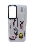 Husa Samsung A54 silicon, model Caution, protectie camere si butoane