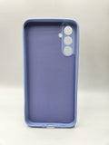Husa Samsung A34 silicon , protectie butoane, interior material textil Lila