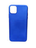 Husa Iphone 11 Pro Max silicon, slim case , protectie butoane Albastru