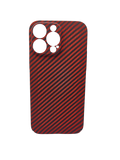 Husa Iphone 12 Pro Max Kevlar , Protectie butoane Visiniu