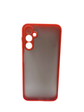 Husa Samsung A14 silicon,spate matuit antizgarieturi, protectie camere Rosu