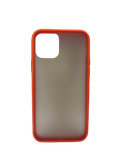 Husa Iphone 11 Pro silicon, spate matuit , protectie butoane Rosu
