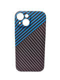 Husa Iphone 15  Kevlar , protectie camere si acoperire butoane Albastru