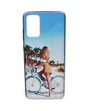 Husa Samsung S20 Plus silicon, model print, protectie camere si butoane
