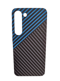 Husa Samsung S23 tip kevlar, slim case, protectie butoane Negru
