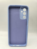 Husa Samsung A14 silicon , protectie butoane, interior material textil Lila