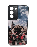 Husa Samsung S21 FE silicon , model 3d Bulldog , protectie camere si butoane