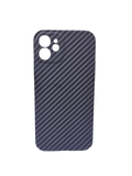 Husa Iphone 12 tip Kevlar , Protectie butoane si camere Negru
