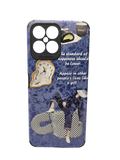 Husa Honor X8a silicon, antisoc, protectie camere si butoane model Blue Butter