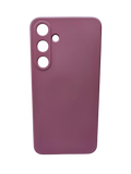 Husa Samsung S24 Plus  silicon moale , protectie butoane, interior material textil Mov