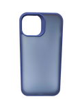 Husa Iphone 15 din silicon, spate matuit anti Zgarieturi ,Anti Slip Albastru