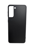 Husa Samsung S21 silicon subtire, slim case, protectie camere Negru